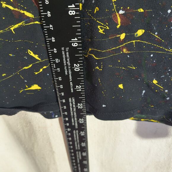 Timothy Designs Women's M Fitted V Neck T Shirt Unique Street Wear Art Design - Picture 5 of 7